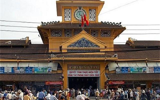 ho chi minh city excursion, ho chi minh city excursions, binh tay market in china town
